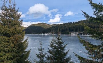 Lacul Bolboci, cabana Bolboci